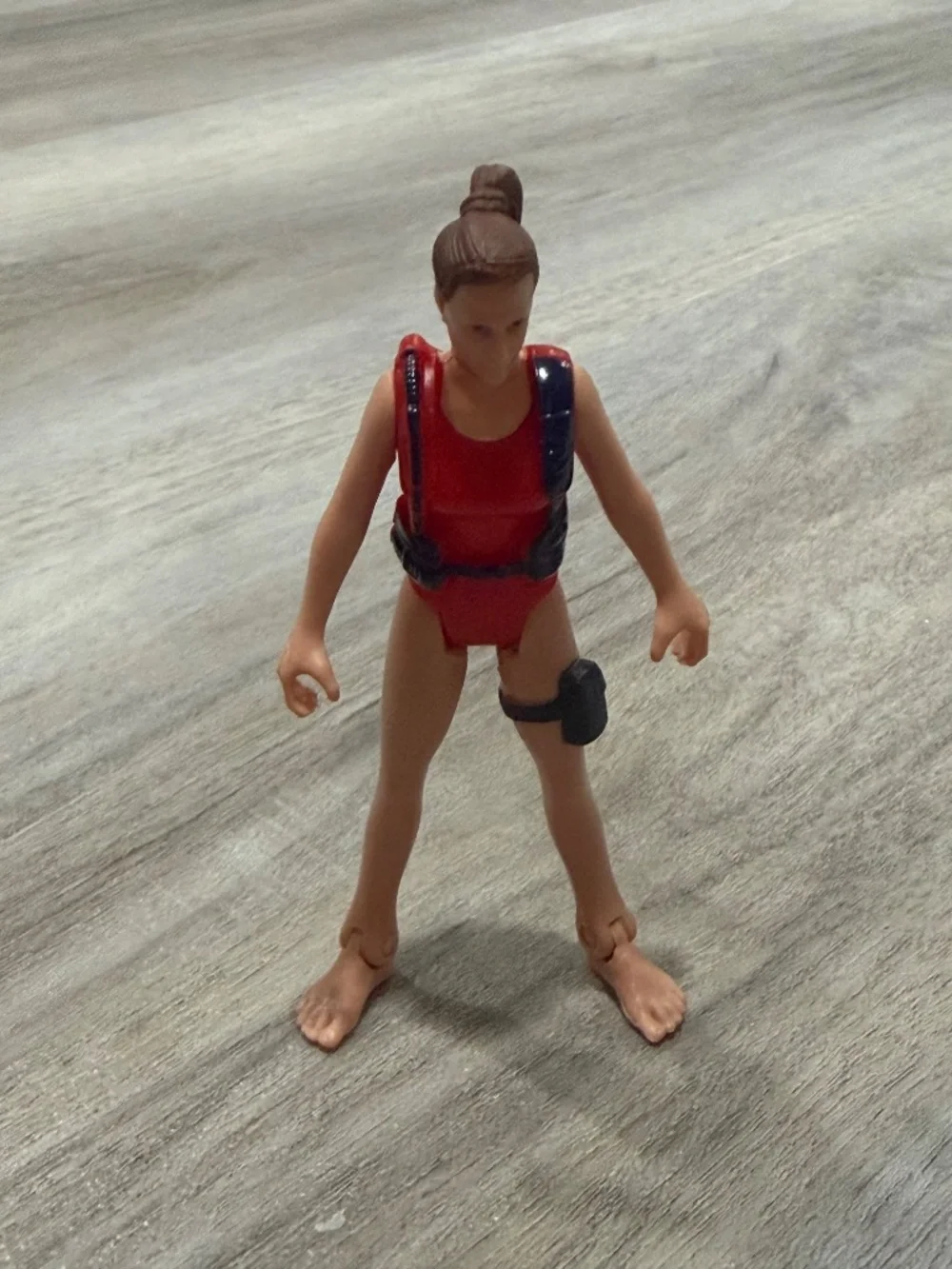 Chap Mei Ocean Quest Female Diver Figure Red Swimsuit 4